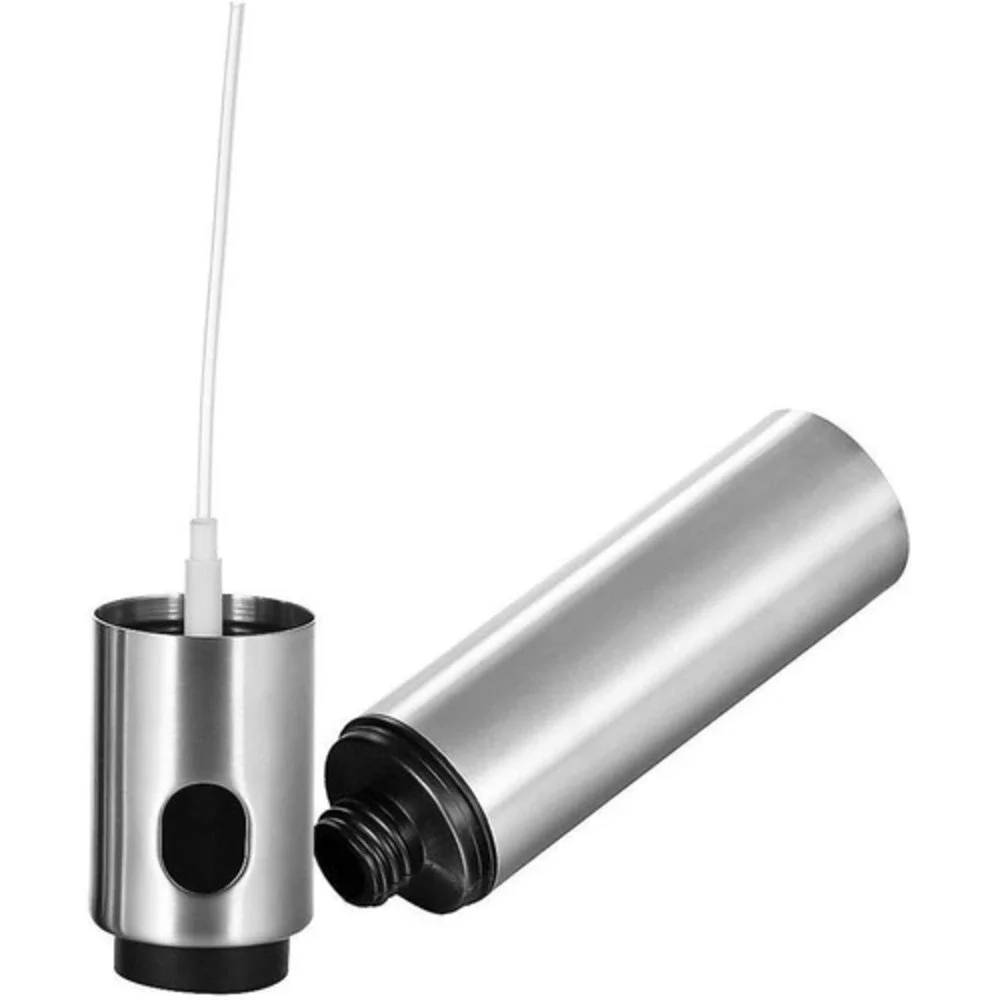 2 Pack Stainless Steel Oil Sprayer Mister for Cooking BBQ Salad Silver‎ 18cm